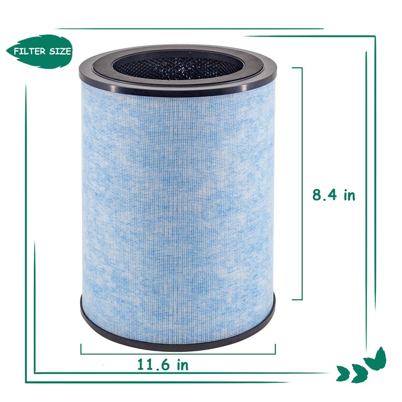 Asheviller AP300 Filter Replacement, Compatible with Instant® AP300 Air Purifier,