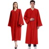 Grad HAGO Unisex Matte Choir Robe for Church baptism robes