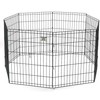 LITTLE GIANT Pet Exercise Pen - Pet Lodge - Exercise Pen Pet Lodge, Modular Design, Stores Flat for Easy Storage and Transport (36") (Item No. 100410)