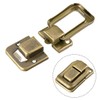 sourcing map Toggle Catch Lock, 38mm Retro Decorative Brass Hasp