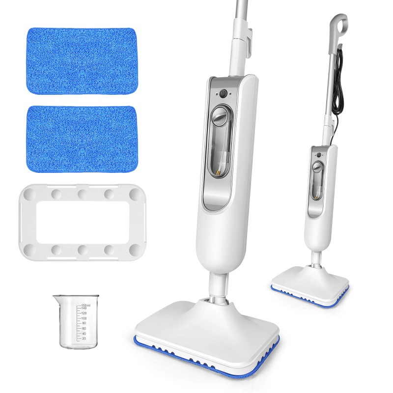 DAYPLUS 1500W Steam Cleaner Mop Upright & Handheld Floor Carpet
