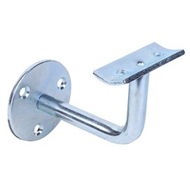 Gah-Alberts 702472 Handrail Support Arched Galvanised for Screw-On Installation