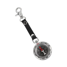 Mipcase Multi-Functional Portable Compass Keychain Zinc Alloy Navigation Tool for Outdoor Adventures Hiking Camping and Climbing