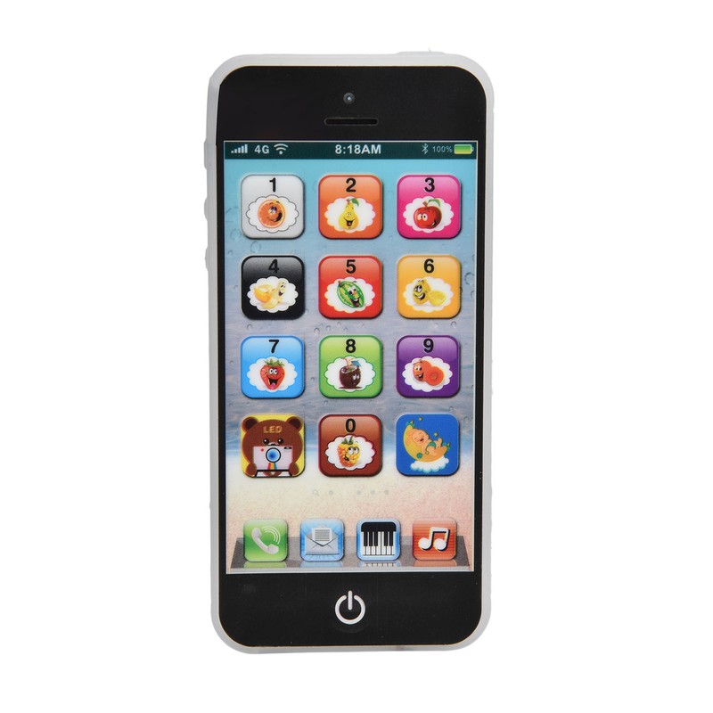 Children Mobile Phone Toy USB Charging Volume Adjustment Function LED