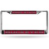 Rico Ohio State Buckeyes Chrome Metal License Plate Frame Holder