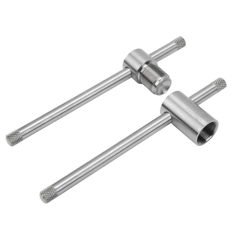 Stainless Steel Billiard Cue Tip Suppressor Tool Shaper for 11/14mm