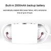 LED Emergencies Light Dual-Heads Rotatable Light with Battery Backup for