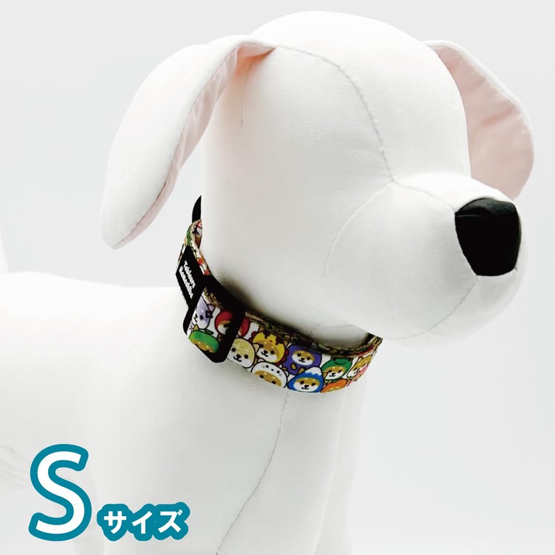 TabisuruMameshiba DogCollar Traveling Bean Shiba Dog Collar Pet Supplies Soft