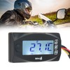 Uniform Digital Display, Over Temperature Alarm, Waterproof, Easy Installation, Motorcycle