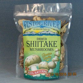 SHIITAKE Mushroom 6oz Dried Sliced Premium Quality