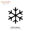 ImpressArt- 3mm, Snow Flake Design Stamp
