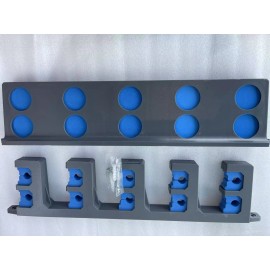 Unbranded Fishing Rod Rack Holder  Wall Mount Storage up to 10 rod