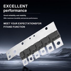 Anlseiod Main Fuse Compatible for Golf Jetta GTI 2010 2011 2012 2013 2014 Fuse for Golf R 2012 2013 Engine Compartment Fuse Replace# 1K0-937-629-A 200A-80A-50A-40A 1K0937629A