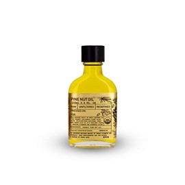 OILURY Fresh Raw Cold Pressed Organic Pine Nut Oil 100ml - 100% Pure & Natural Cooking Oil, Rich in Nutrients, Ideal for Salad Dressings, Cooking, Skincare & Haircare