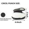 2" inch Hole Punch Circle Cutter Punches Paper Circles Craft