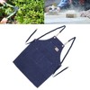 Cotton Canvas Apron Adjustable Cross Back Apron Kitchen Cooking Apron