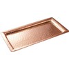 Monarch Abode Decorative Tray – 12-Inch Hand Hammered Copper Plated