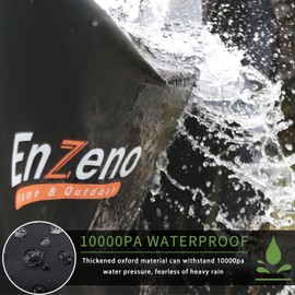 Enzeno Grill Cover for Outdoor Grill Waterproof, BBQ Gas Cover Heavy Duty, Anti-UV Fade Resistant Material, Tear Resistant Barbecue 44L x 22D X 28H fit Blackstone 22inch