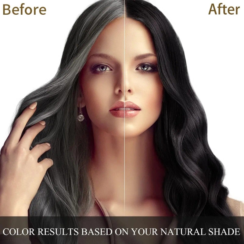 Shampoo Para Canas Natural Jengibre Tinte Cubre Canas