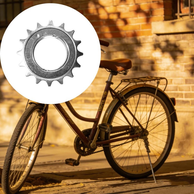 Ubric Single Speed Bicycle Freewheel 16 Teeth Flywheel 1/2 X