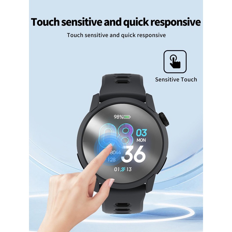 FJIASTB 3-Pack Screen Protector for COROS PACE 4 Smart Watch