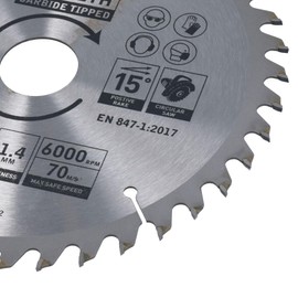 Circular Saw Blade 190mm x 30mm 20 24 40 Teeth TCT Cutting Disc Wood 3pc