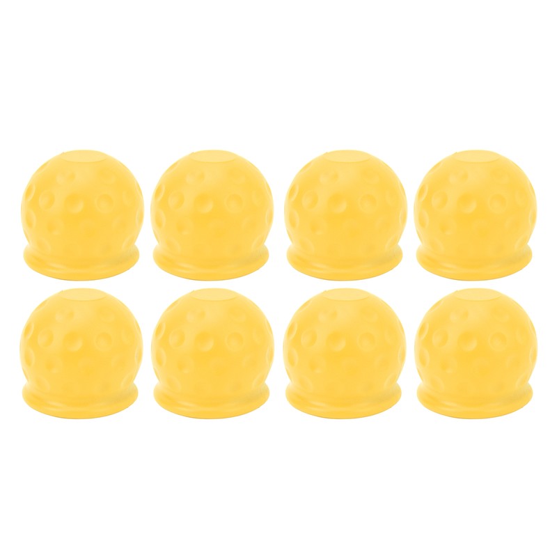 8Pcs Truck Tow Ball Cover 50mm Strong Protection Soft Rugged