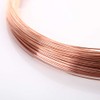 XMRISE Bare Copper Wire Coil Cord Single Solid Copper Wire