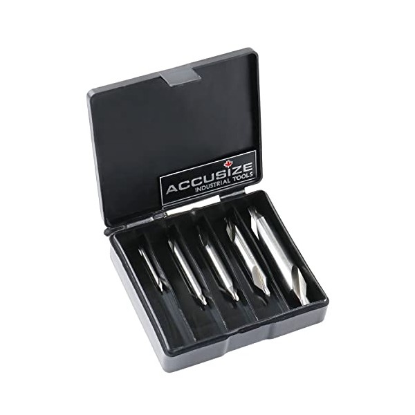 Accusize Industrial Tools 5pc ANSI M42 (H.S.S. + 8% Cobalt)