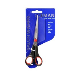 Iceman Salon Shears 6" Black Scissors - 170810