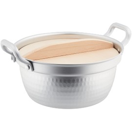 Hokuriku aluminum Column, with Pot Wood with Lid Thousand Saturation of 18.5 cm