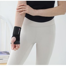 SJ Medi Taping Wrist Protector Glove Type Elasticity Compression Light Domestic Manufacturing Mesh Structure Select Size Black 1 Piece S / SJ메디 테이핑 손목보호대 장갑형 탄력 압박 가벼움 국내제조 메쉬구조 사이즈선택 검정 1개 S