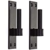 Merriway BH06846 (2 Pcs) Gate Hinge Brackets 13mm Pin Heavy