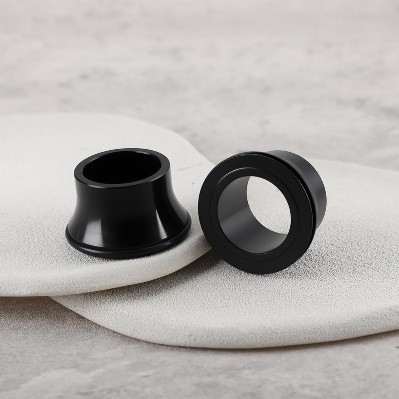Briny River 1 Pair CNC Front Wheel Hub Spacers Aluminum