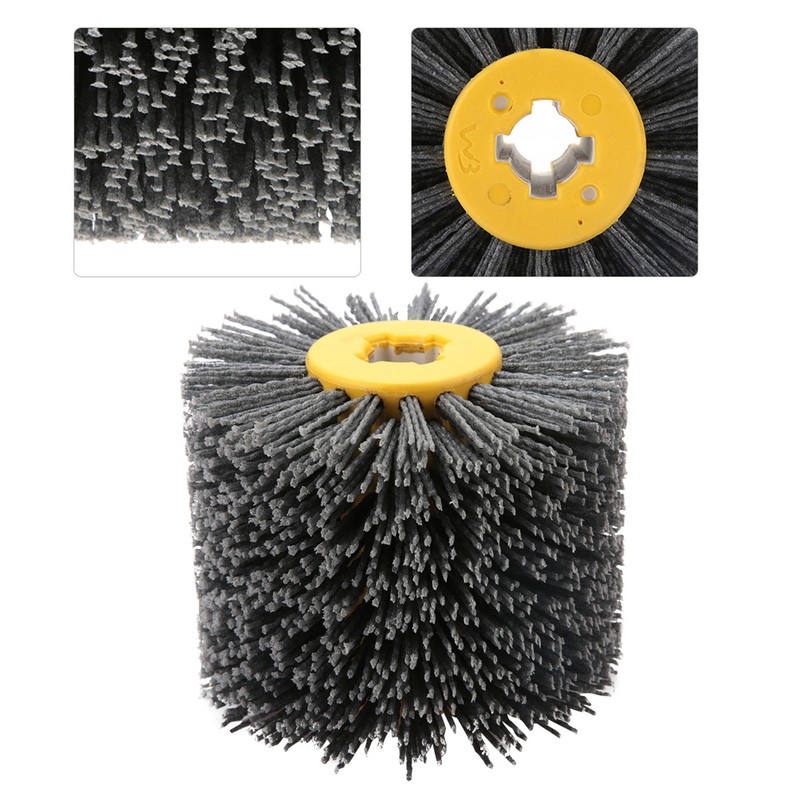 Wire Drawing Wheel Brush Burnishing Polishing Wheel Grit #240