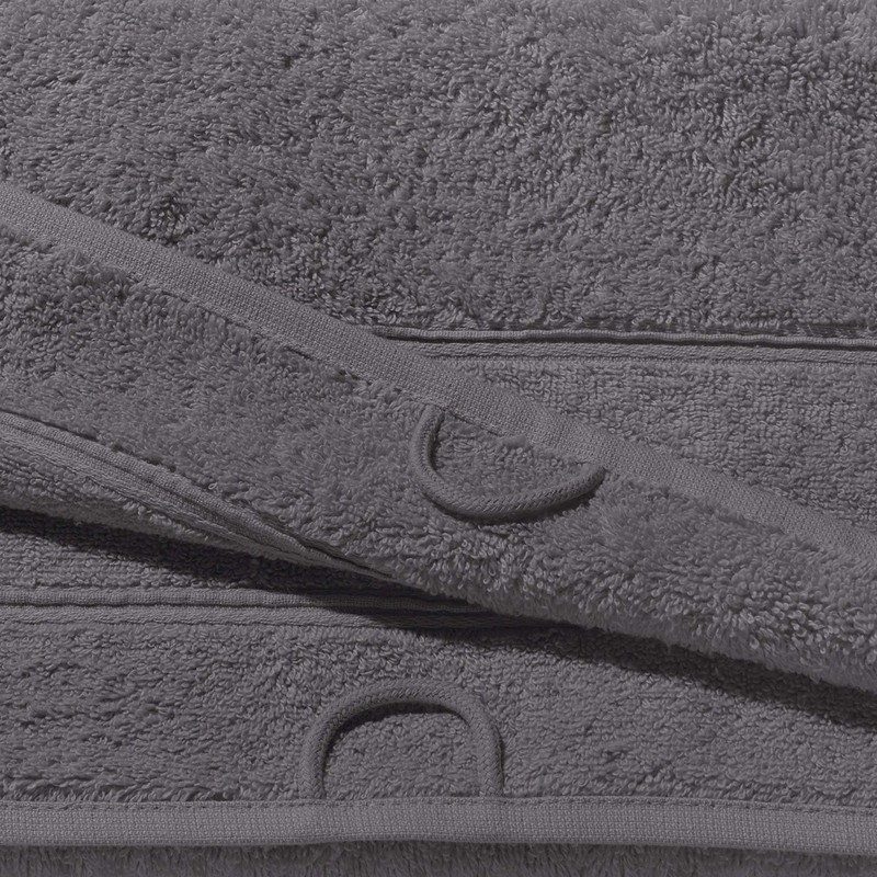 Erwin Müller Walk-Frottier series Karlsruhe walk-terry towel anthracite size bath
