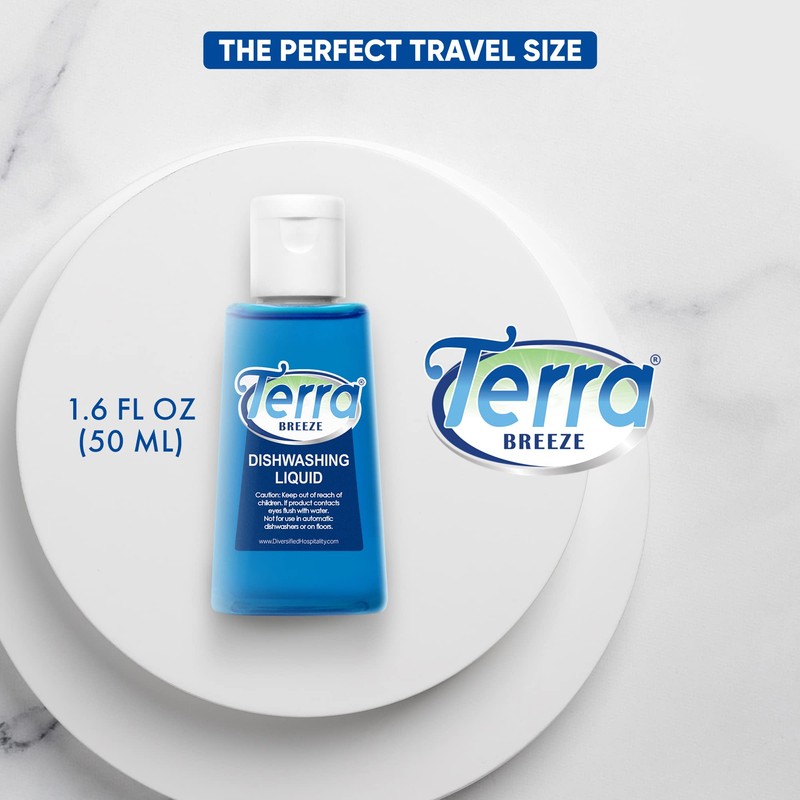 Terra Breeze Tiny Dish Soap Detergent | For Use in