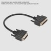 36cm/14.17in Anto Cable Connector Adapter ABS Black Good Conductivity Car