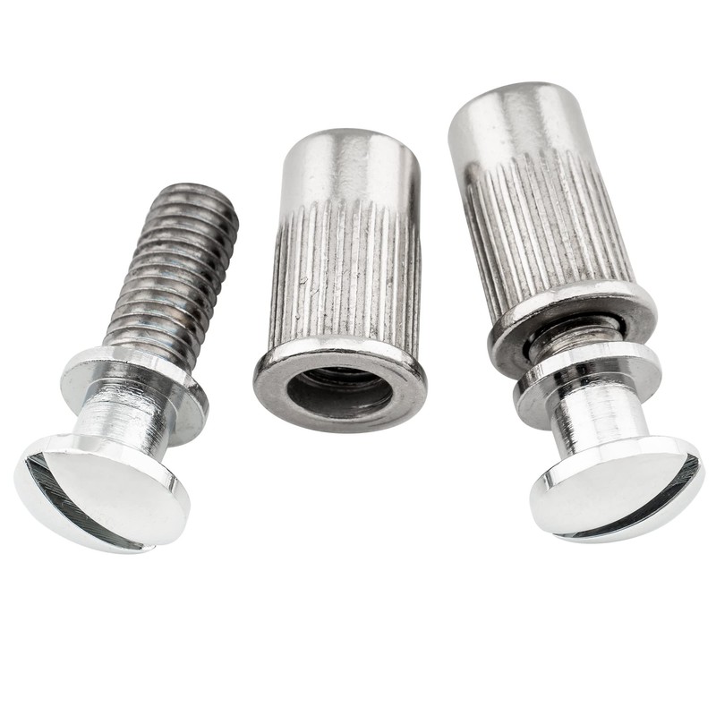 Musiclily Pro 52.5mm Pigtail Style Adjustable Wraparound Bridge Tailpiece for