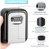 Outdoor Key Safe with Number Code - Key Hiding Place