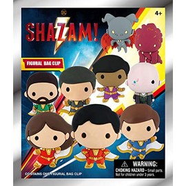 DC Shazam! 3D Figural Bag Clip in Blind Bag