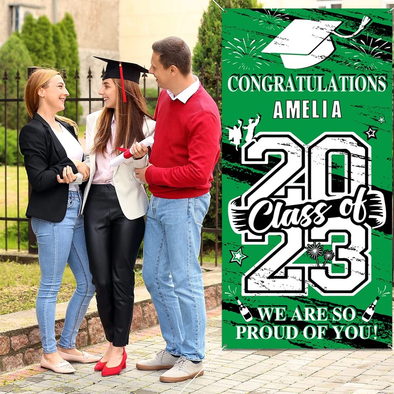 2023 Graduation Door Cover Decorations (blue)