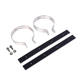 Minho 2 Piece Universal Motorcycle Exhaust Bracket Clip Hardware Bracket Exhaust Clamp Exhaust Bracket Hanger Inner 4.5"