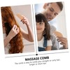 OHPHCALL Wooden Massage Comb Static Mini Hair Comb for Scalp