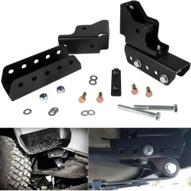 Bonbo 1.5" Rear Shackle Relocation Kit For 1984-2001 Jeep Cherokee XJ 2WD/4WD