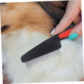 Ipetboom Fine Tooth Comb for Dandruff Removal Hair Pick Portable for Women Men Kids Stainless Steel