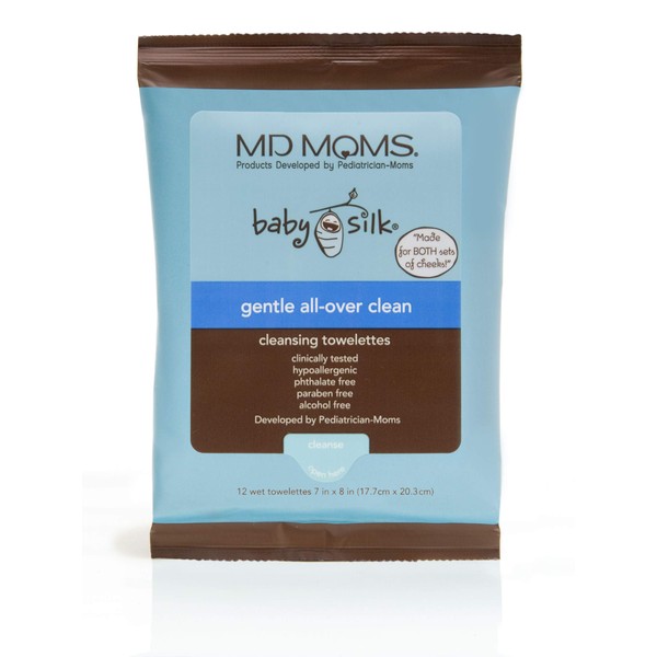 Baby Wipes by MD Moms – Sensitive Eczema Approved Hypoallergenic