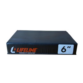 Lifeline Fitness Foam Plyo Box - Durable Plyometric Jump Box with Vinyl Cover and Handles for Cross Training, HIIT, Exercise Equipment - Multiple Heights Available