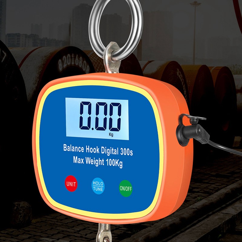 Digital Hook Scale LCD Display Mini Handheld Portable Hanging Balance