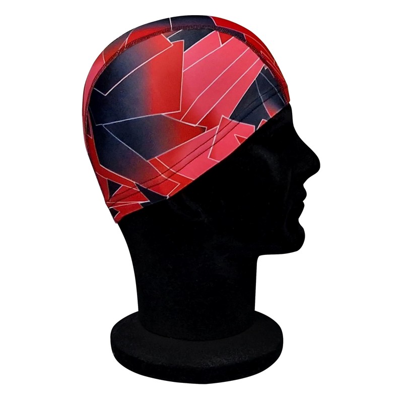 Blue Reef Elasticated Unisex Nylon Lycra Stretchy Swim Hat Bathing